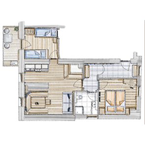 Plan "Panoramasuite"