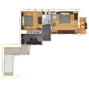 Plan "Dolomites view"