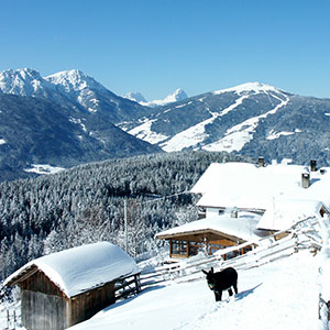 Restaurant Mudler in winter