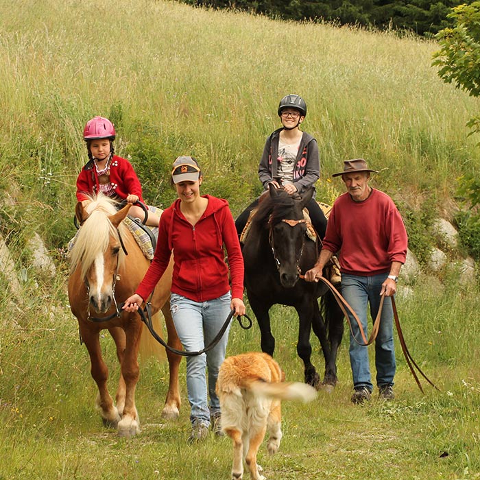 Horse riding