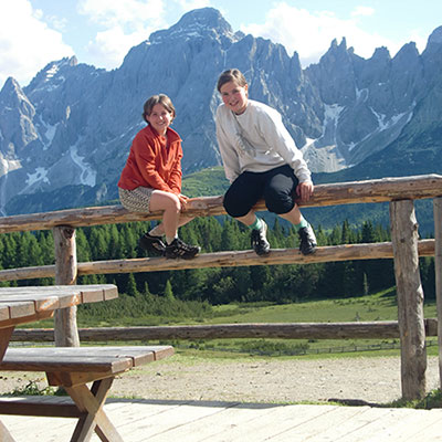 Dolomites in summer